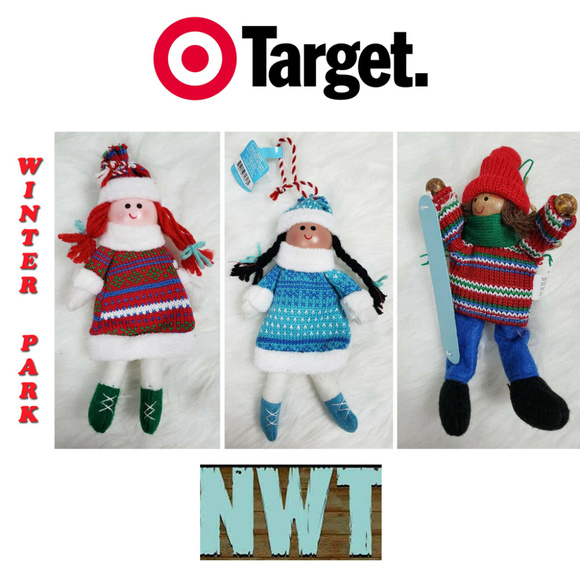 Target Other - arget Winter Park Girl Christmas Ornament ~ 2017